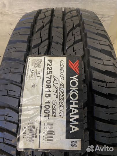 Yokohama Geolandar A/T G015 225/70 R15 100T