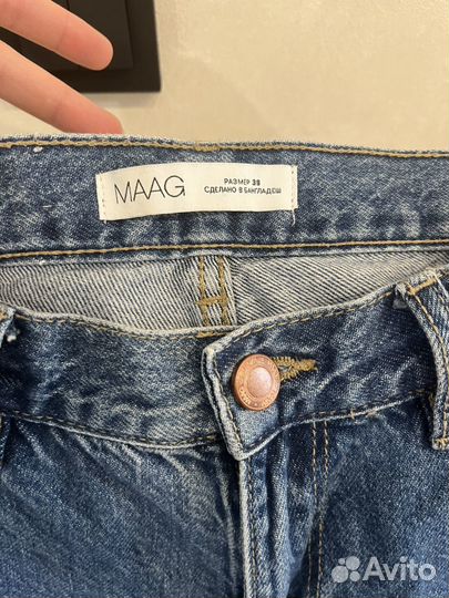 Джинсы прямые