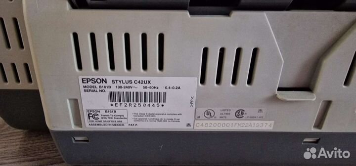 Принтер Epson Stylus c42ux