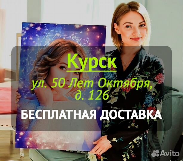 Художественный портрет по фото на холсте подарок