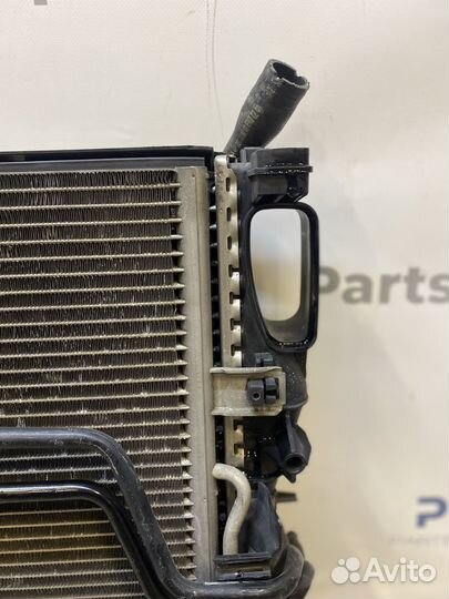 Кассета радиаторов Mercedes w211 M112 3.2