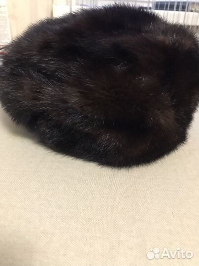 Берет женский норковый