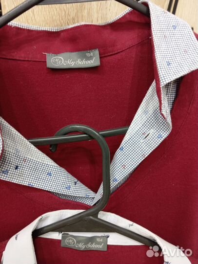 Рубашка школьная для мальчика