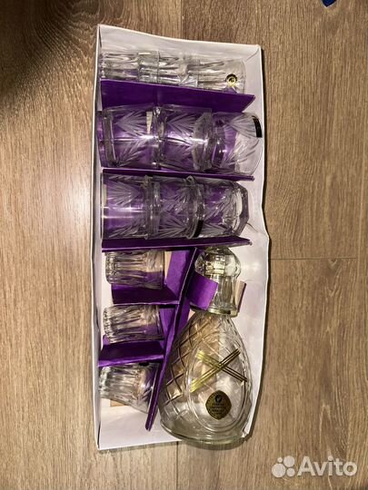 Подарочный набор хрусталь и стекло