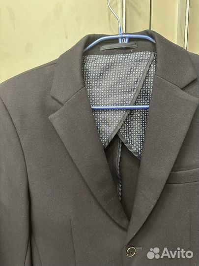 Пиджак для мальчика 152 темно-синий