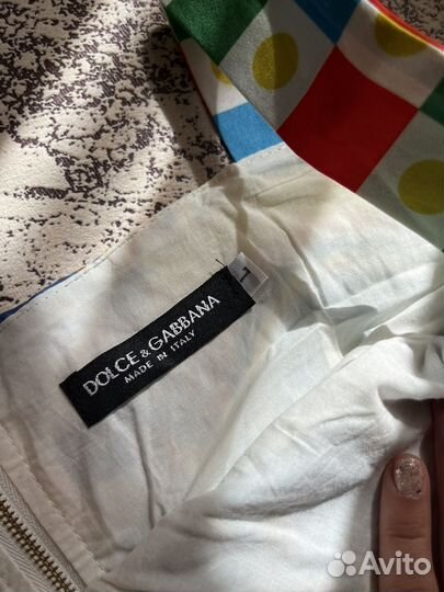 Летнее яркое платье