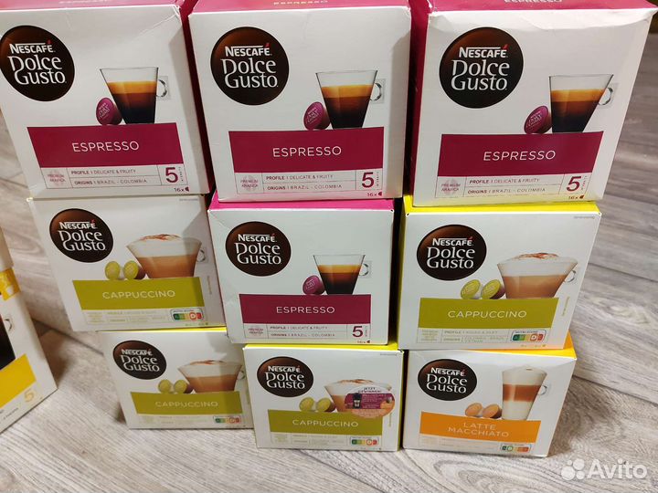 Капсулы для кофемашины Dolce Gusto