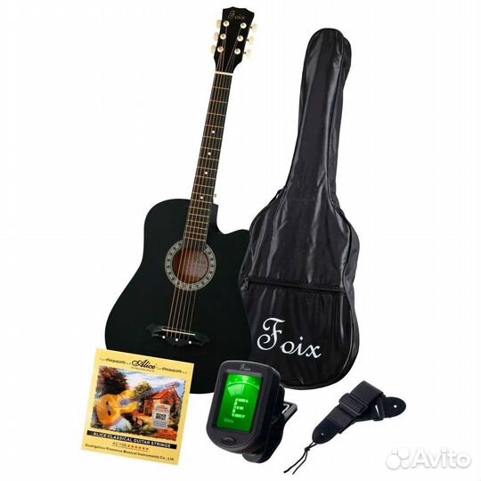 Классическая гитара 4/4 + аксессуары