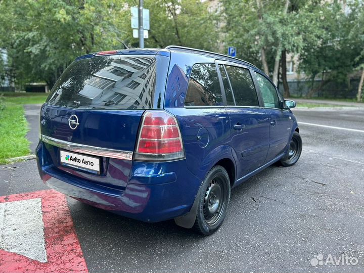 Opel Zafira 1.8 МТ, 2007, 255 211 км