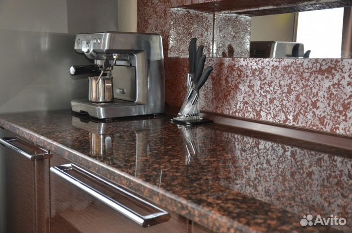 Кухонная столешница из натурального камня