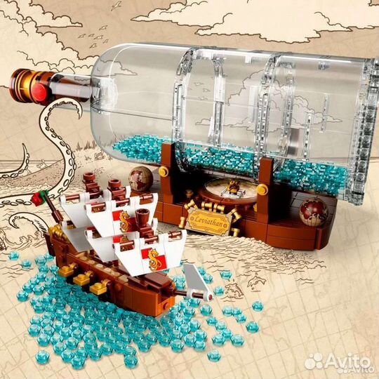 Ideas (Корабль в бутылке - 21313)