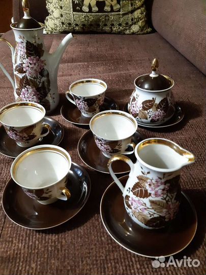 Сервиз СССР кофейный Рига