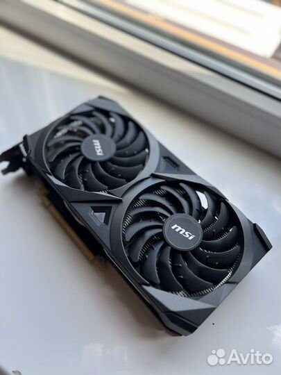Видеокарта MSI RTX 3070 ventus 2X 8gb