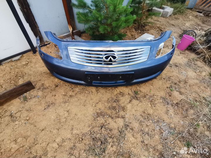 Бампер передний Infiniti G35