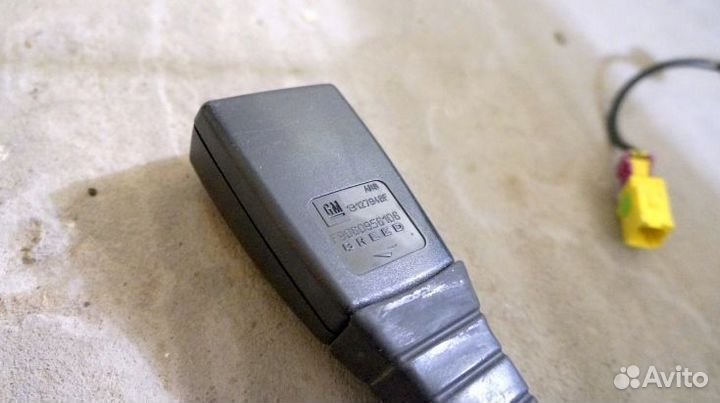 Пиропатрон преднатяжитель ремня пара Opel Vectra C