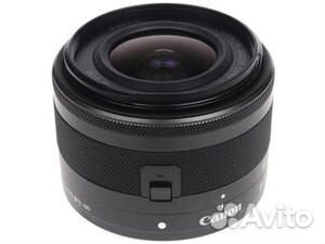 Объектив canon EF-M 15-45MM F3.5-6.3 IS STM черный