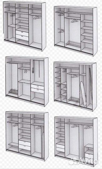 Шкаф купе без предоплаты