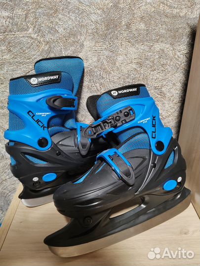 Коньки nordway детские раздвижные