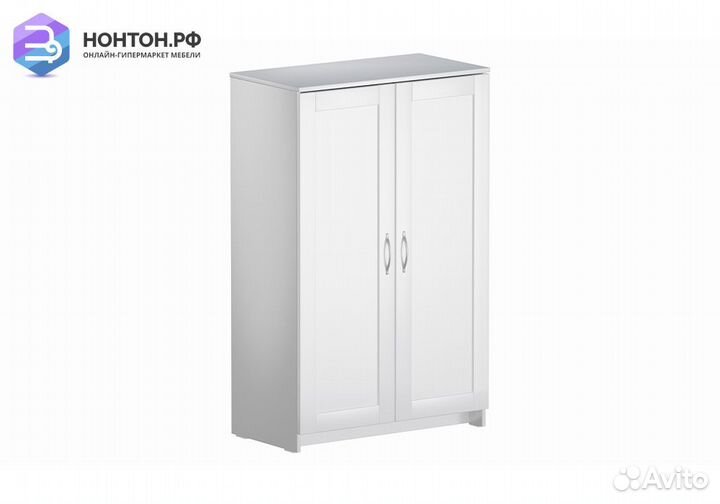 Шкаф двухдверный Сириус белый