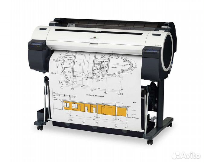 Печать чертежей, проектной документации А0+