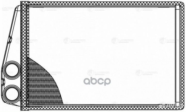 Радиатор отопителя салона renault megane II/SCE