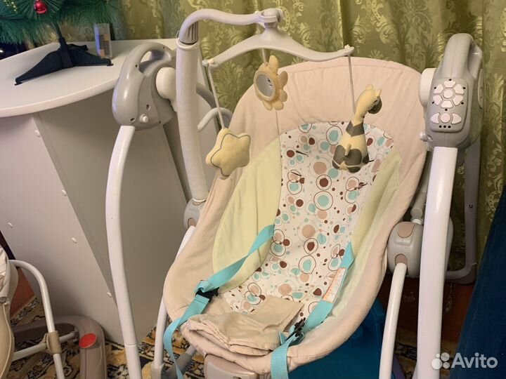 Детские электронные качели