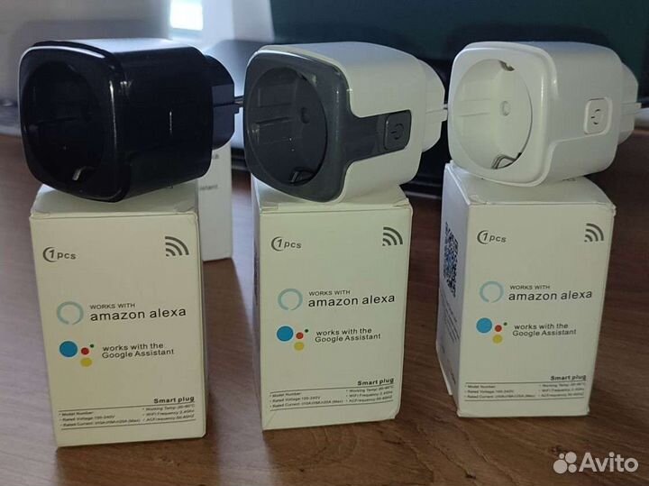 Умная розетка 20А (Алиса, Маруся, Tuya)