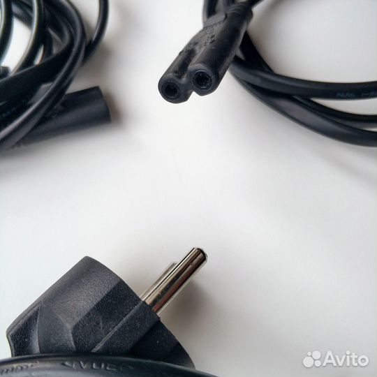 Кабели сетевые шнуры питания 2.5А 10А 2 пин 3 пин
