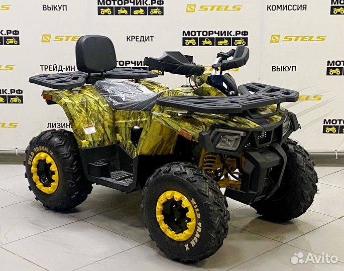 Квадроцикл MotoLand wild track X 200 (баланс. вал)