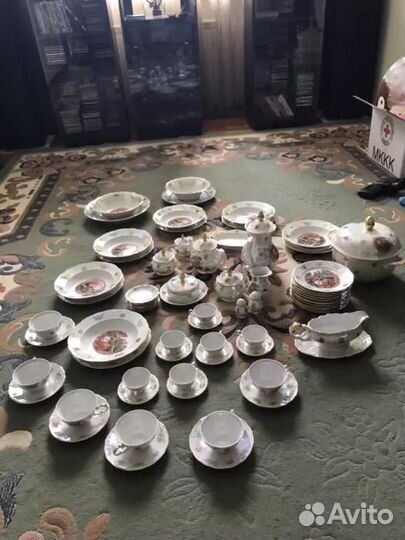 Сервиз «Мадонна». гдр. 70 предметов. Новый