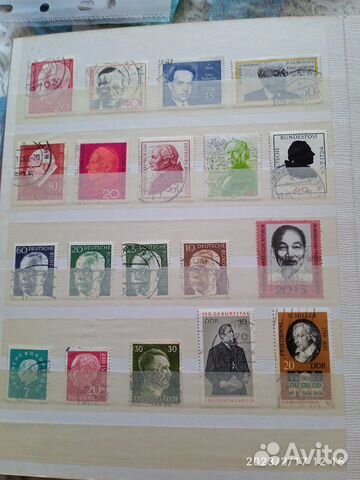 Кляссеры для марок с марками объявление продам