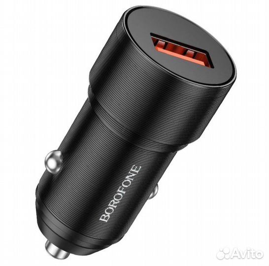Зарядка метал, USB для автомобиля