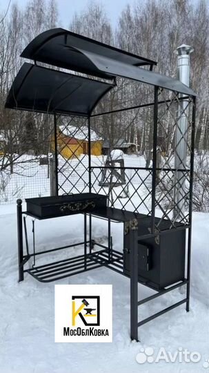 Кованый мангал