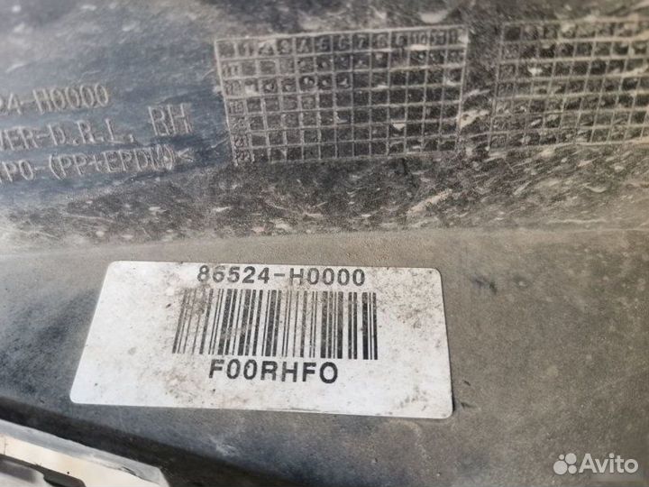 Накладка птф правая Kia Rio 4