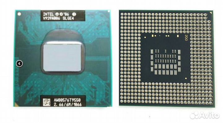 Процессор Intel Core 2 Duo T9550 (slge4) (сокет P)