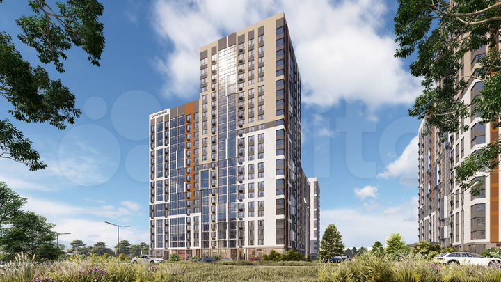 2-к. квартира, 86,4 м², 19/24 эт.