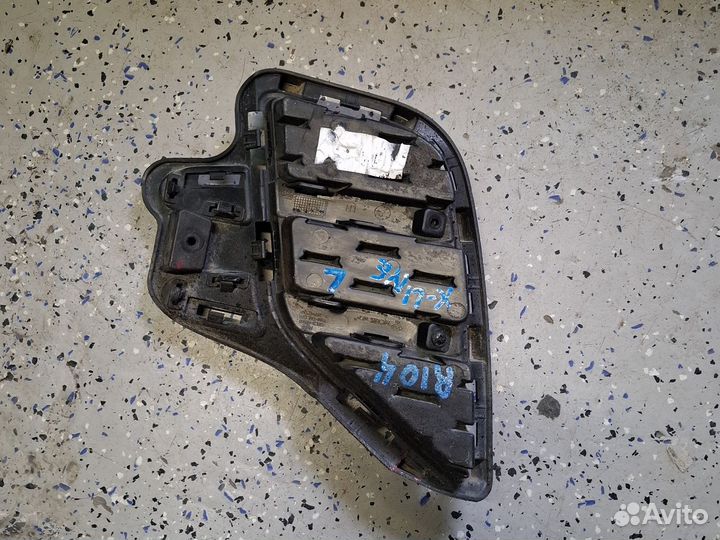 Накладка заднего бампера левая Kia Rio X-Line