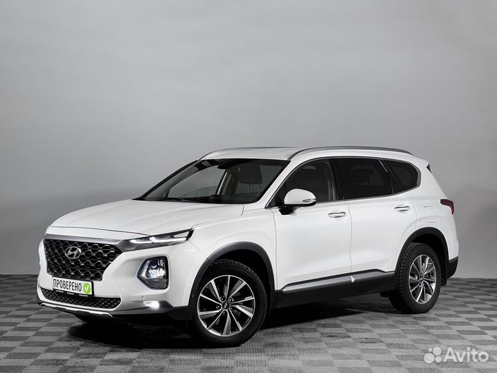 Hyundai Santa Fe 2.2 AT, 2019, 94 753 км