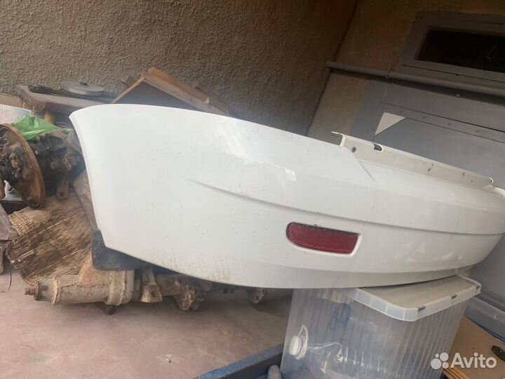 Задний Бампер Приора седан