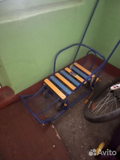 Санки с чехлом