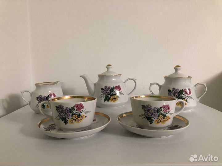 Чайный сервиз СССР Рига