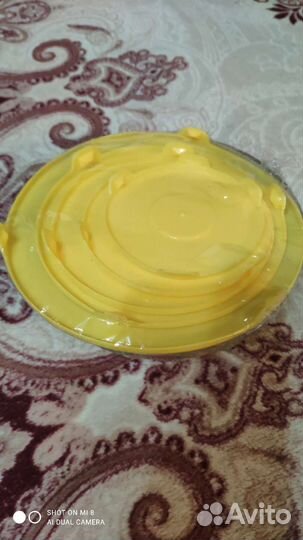 Набор стеклянных мисок 5 штук