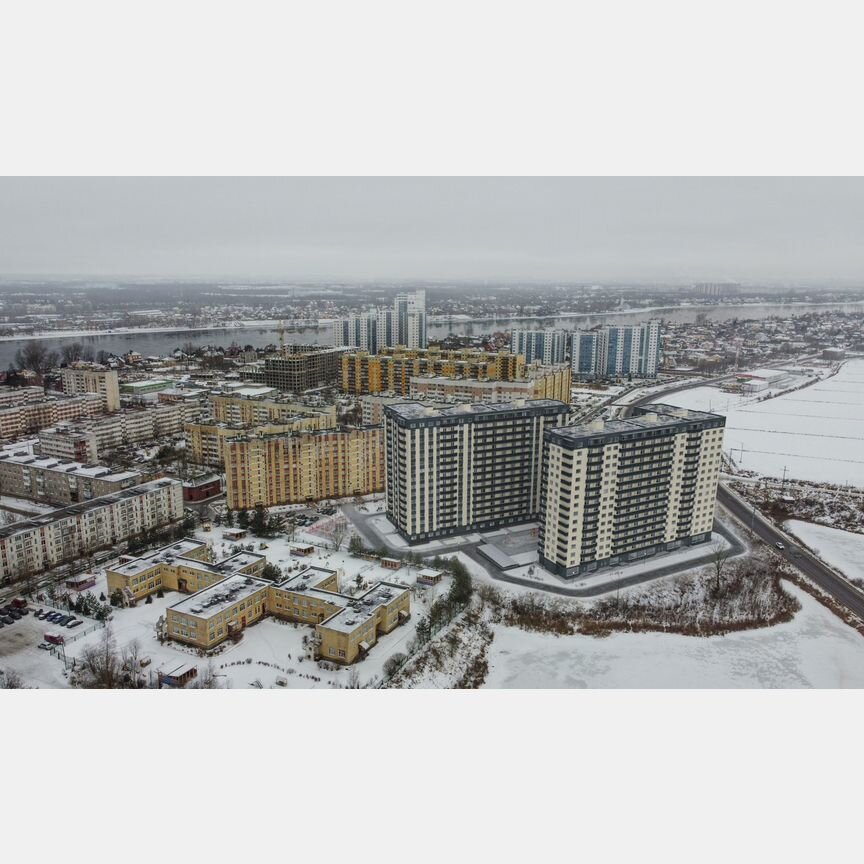 2-к. квартира, 59,6 м², 4/16 эт.
