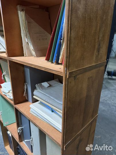 Стеллажи деревянные