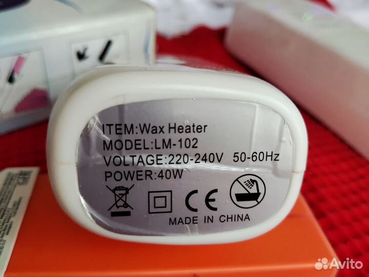 Набор для депиляции воскоплав картриджи полоски