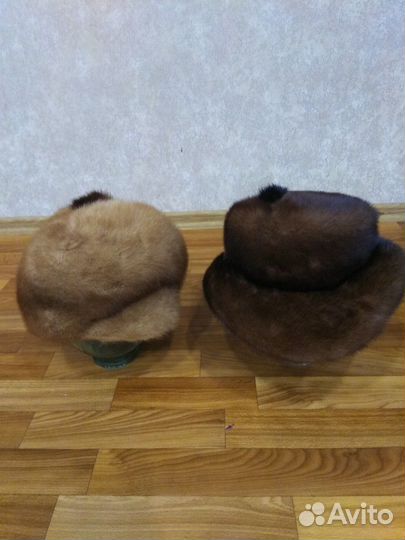Шапки норковые