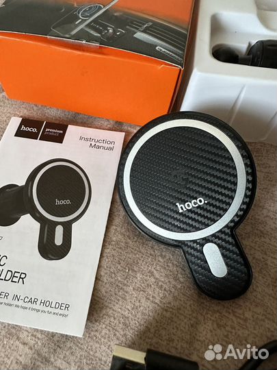 Зарядное устройство держатель в авто Hoco