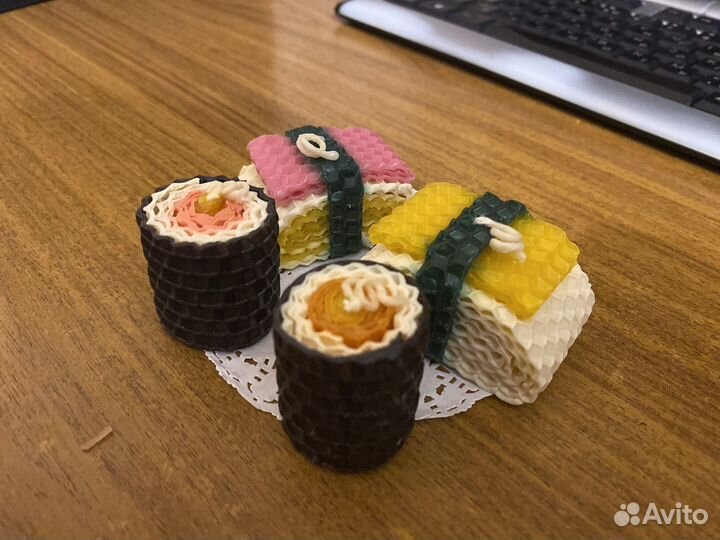 Восковые свечи суши