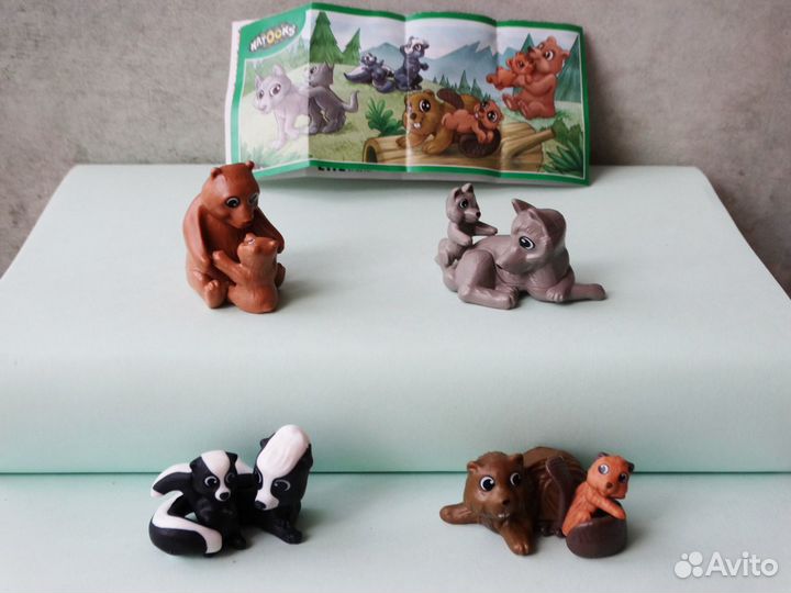 Серии Животные в лесу,сумчатые и др Натунс Natoons