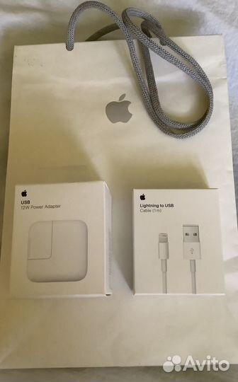 Зарядка Apple 12W провод USB-C lightning 1м